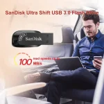فلش مموری سن دیسک مدل ULTRA SHIFT CZ410 ظرفیت 32 گیگابایت - تصویر 3