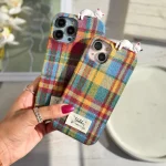 کاور قاب ناب مدل بافت گربه مناسب برای گوشی های سری iphone - تصویر 4