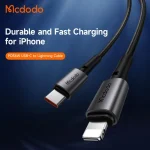 کابل تبدیل لایتنینگ به USB-C مک دودو مدل CA2850 طول ۱.۲ متر - تصویر 6