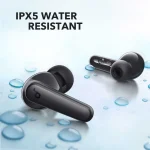 هدفون بلوتوثی انکر مدل SoundCore R50i A3949 بدون قابلیت نویز کنسلینگ، درگاه شارژ USB Type-C، دارای فناوری AI-Enhanced Calls برای کاهش نویز و بهبود مکالمات، مقاوم در برابر رطوبت و عرق - تصویر 3