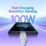 کابل USB-C به USB-C باسئوس مدل Explorer (100W) - تصویر 3