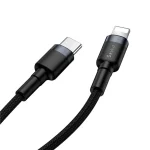 کابل تبدیل USB-C به لایتنینگ باسئوس مدل CATLKLF-G1 Cafule طول 1 متر - تصویر 3