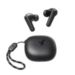 هدفون بلوتوثی انکر مدل SoundCore R50i A3949 بدون قابلیت نویز کنسلینگ، درگاه شارژ USB Type-C، دارای فناوری AI-Enhanced Calls برای کاهش نویز و بهبود مکالمات، مقاوم در برابر رطوبت و عرق