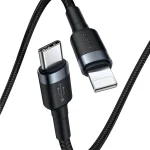 کابل تبدیل USB-C به لایتنینگ باسئوس مدل CATLKLF-G1 Cafule طول 1 متر - تصویر 8