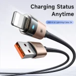 کابل شارژ و دیتا USB به لایتنینگ شفاف 15 وات Mcdodo CA-691 - تصویر 3