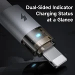 کابل شارژ و دیتا USB به لایتنینگ شفاف 15 وات Mcdodo CA-691 - تصویر 4
