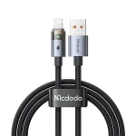 کابل شارژ و دیتا USB به لایتنینگ شفاف 15 وات Mcdodo CA-691