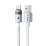 کابل شارژ و دیتا USB به لایتنینگ شفاف 15 وات Mcdodo CA-691 - تصویر 14