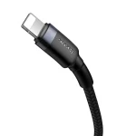کابل تبدیل USB-C به لایتنینگ باسئوس مدل CATLKLF-G1 Cafule طول 1 متر - تصویر 12