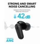 هدفون بلوتوثی انکر مدل R50i NC با حذف نویز فعال (ANC)، درگاه شارژ USB Type-C، باتری قابل شارژ تا 45 ساعت، مقاوم در برابر پاشش آب و گرد و غبار - تصویر 7