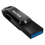 فلش مموری سن دیسک 64 گیگابایت مدل Ultra Dual Drive Go با دو رابط USB Type-C و USB Type-A، استاندارد USB 3.2 Gen1، طراحی چرخشی، سازگار با اندروید، iOS، ویندوز و مک، مناسب گوشی، تبلت، کامپیوتر و تلویزیون - تصویر 7