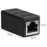 مبدل افزایش طول RJ45 مدل coupler-2 - تصویر 4